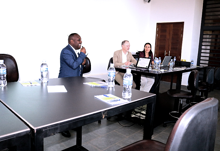 Participants following the procurement lectures