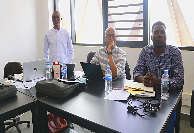 Participants following the lectures
