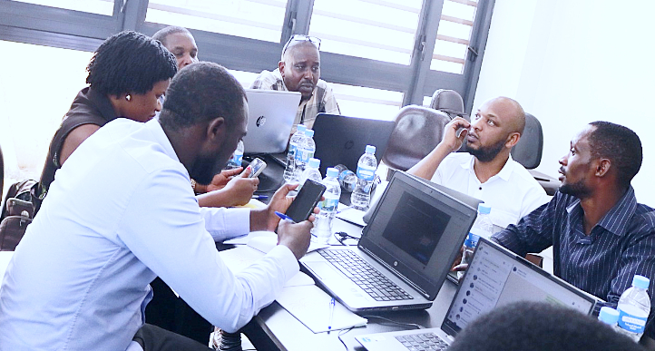 Group work and exchanges between trainees